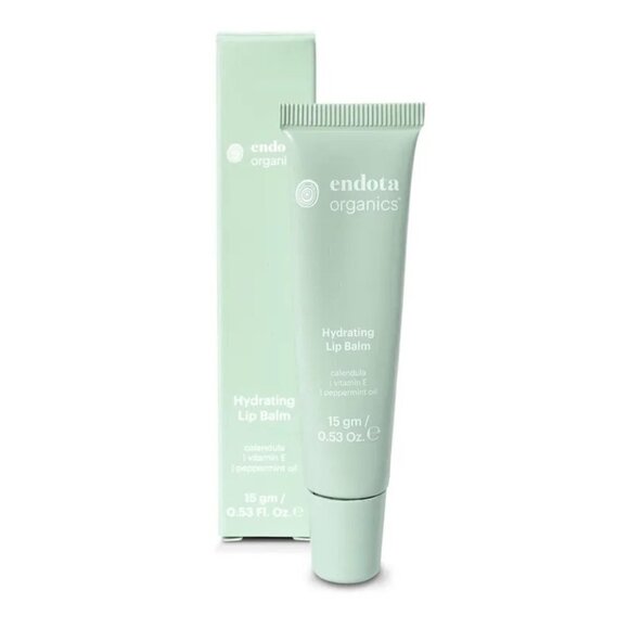 Endota Organic Natural Glossy Finish Soothing Cocoa Butter Hydrating Lip Balm - Picture 1 of 7